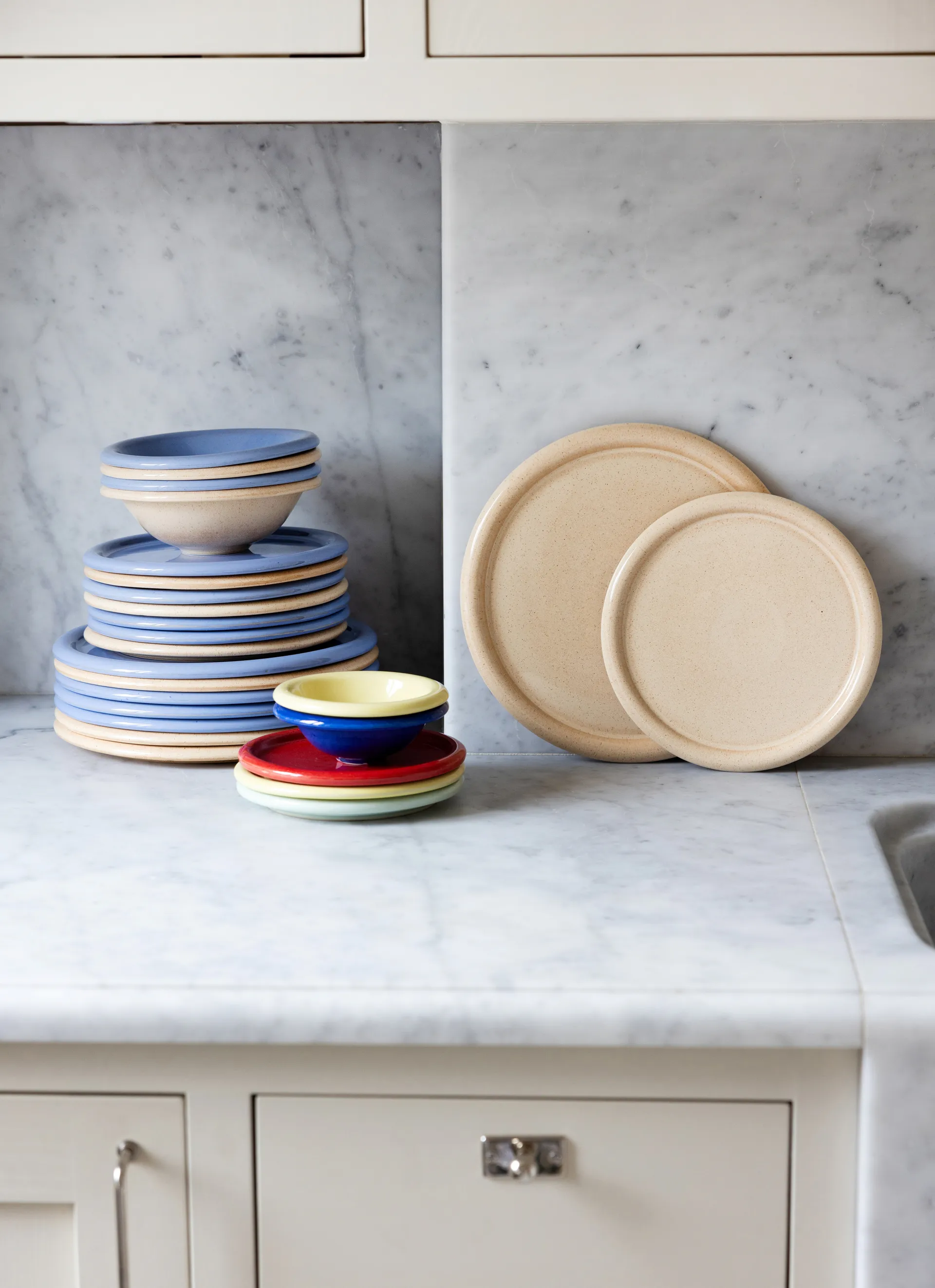 Plato Porto Ø26,5 cm, Beige Byon