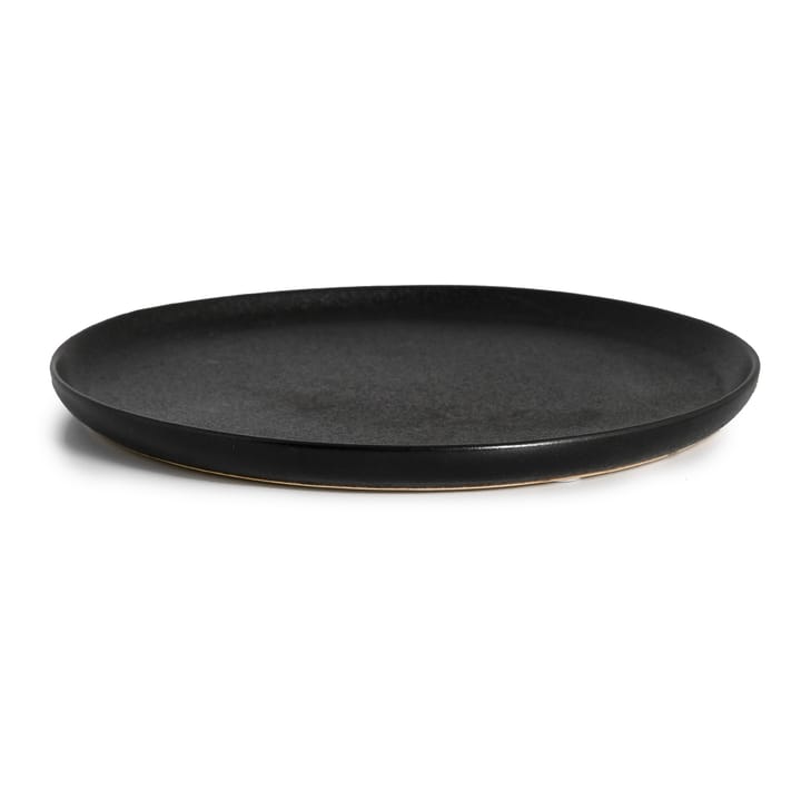 Plato Raw Black Ø 20 cm - negro - Byon