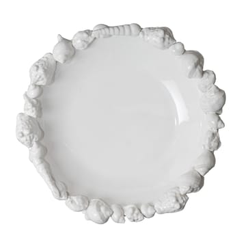 Plato Shell 38 cm - Blanco - Byon