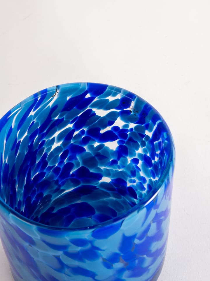 Portavelas Calore XS Ø10 cm, Azul multi Byon
