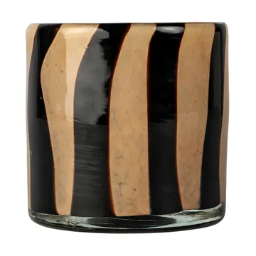 Portavelas Calore XS Ø10 cm - Black-beige - Byon