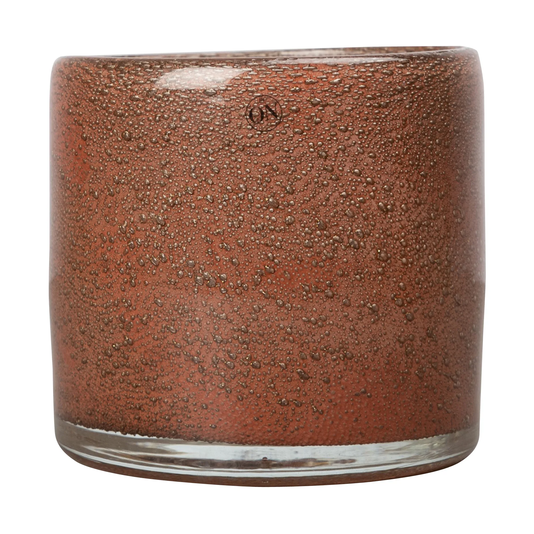 Portavelas Calore XS Ø10 cm, Rusty red Byon