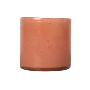 Portavelas-Jarrón Calore M Ø15 cm - Coral - Byon