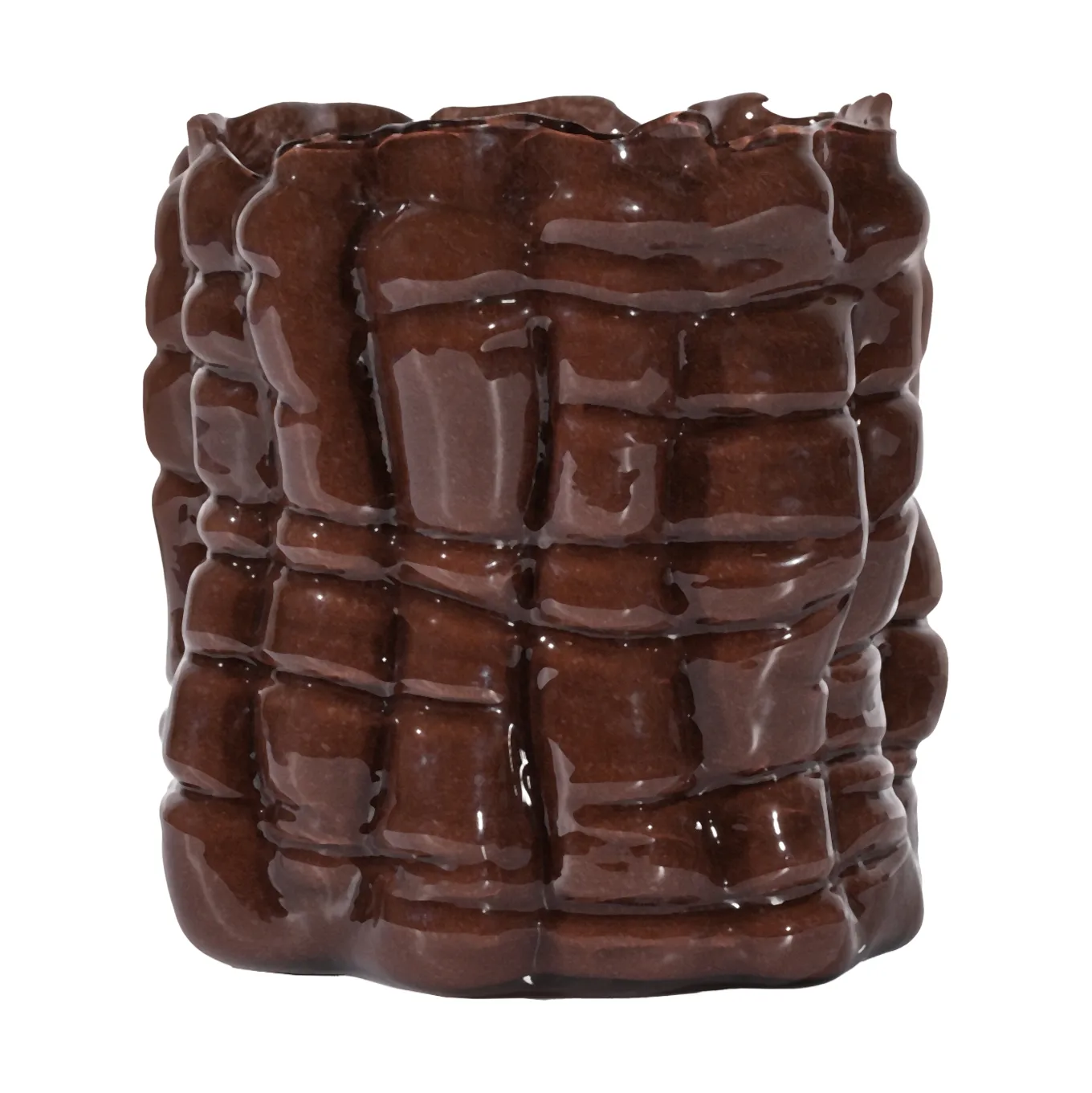 Portavelas Laranne Ø10 cm, Marrón Byon