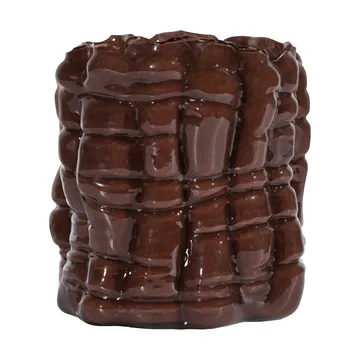 Portavelas Laranne Ø15 cm - Marrón - Byon