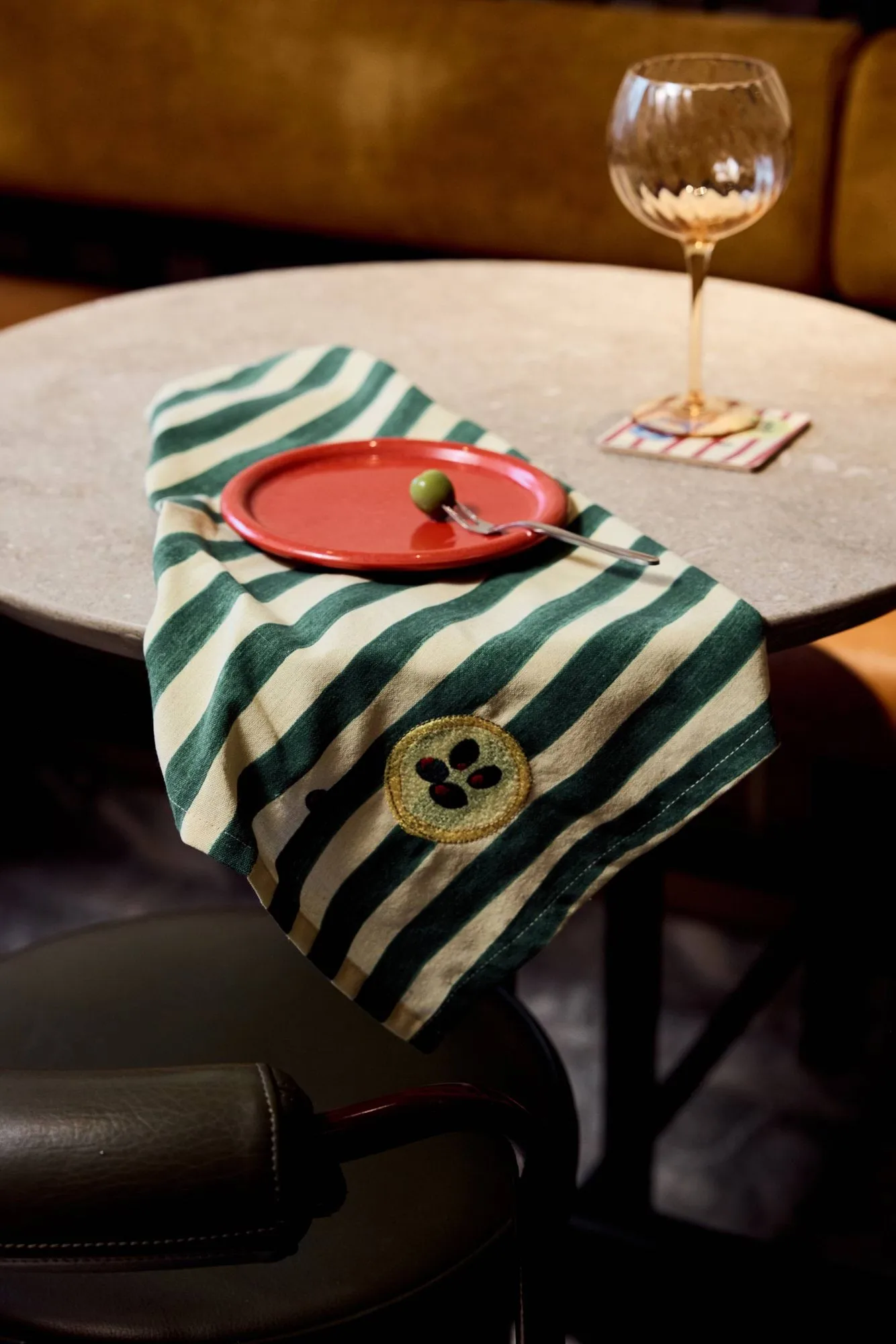 Servilleta Sera 2-pack, Verde, 45x45 cm Byon