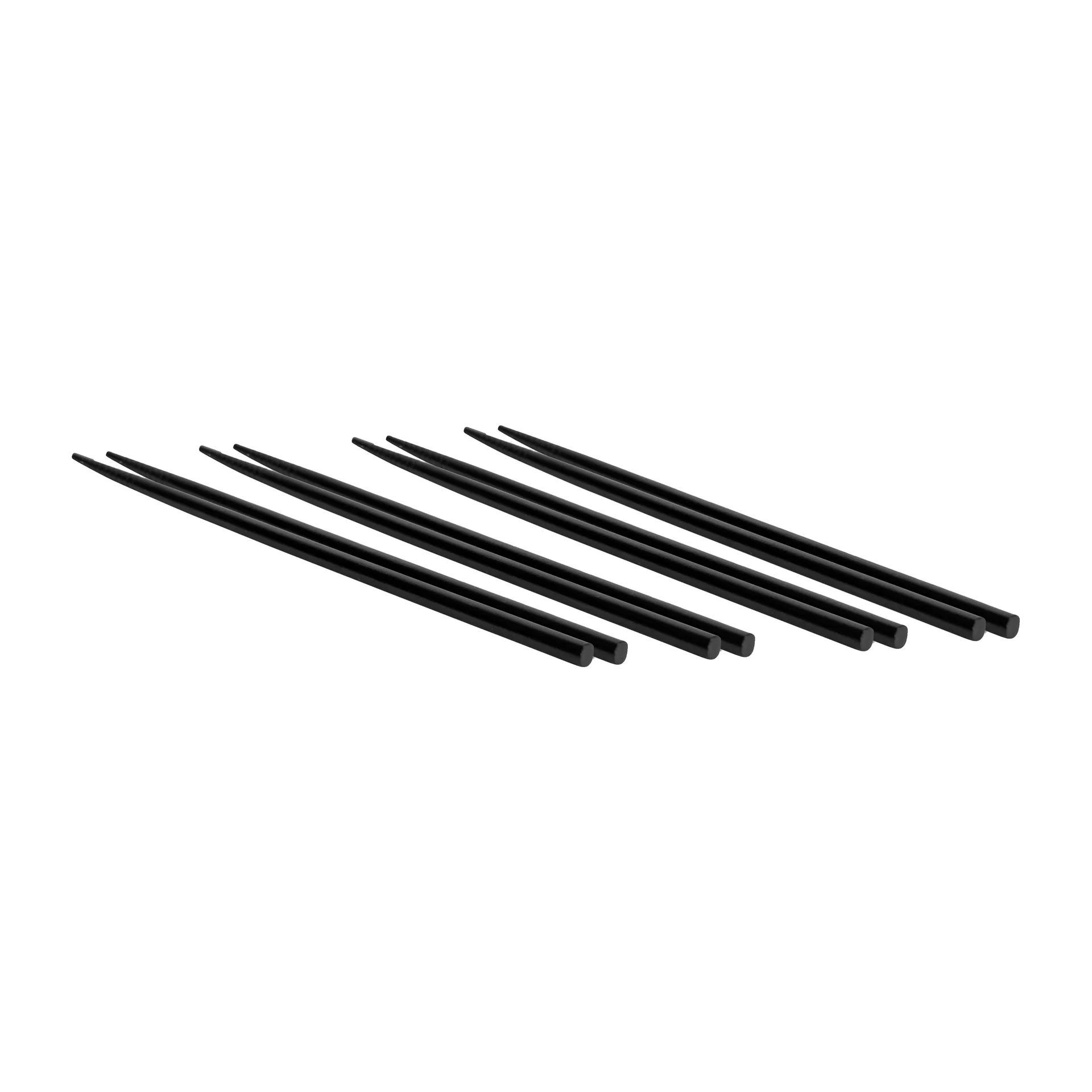 Set de 4 palillos Yaki, Negro Byon