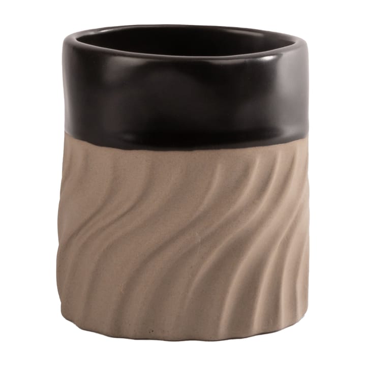 Taza Swirl 24 cl - Negro-beige - Byon