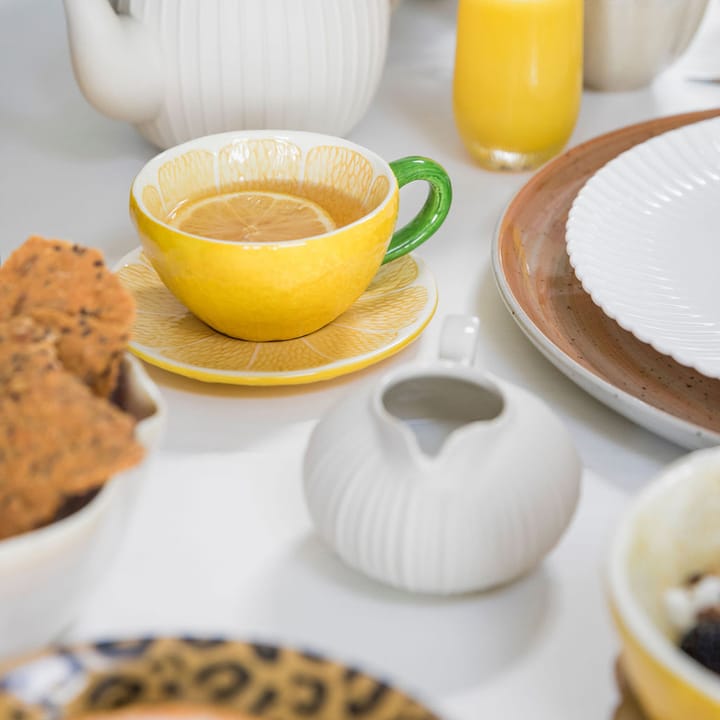 Taza y platillo Lemon 25 cl, Yellow Byon