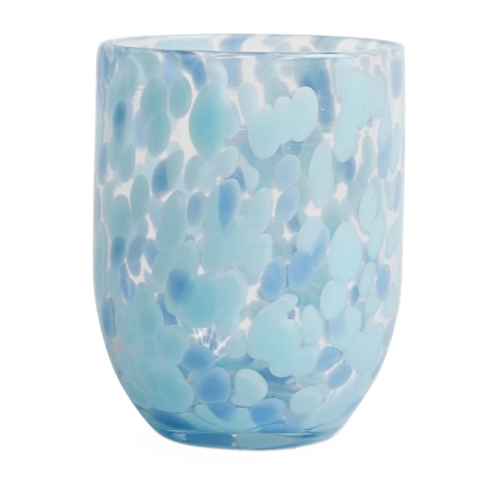 Vaso de agua Messy 33 cl - Azul - Byon