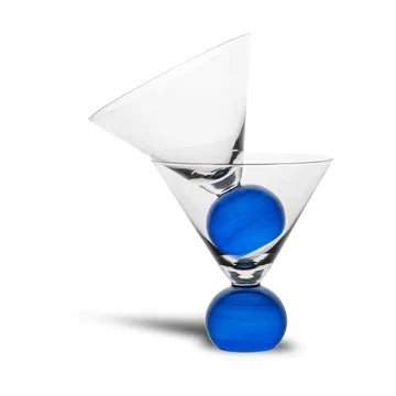 Vasos Spice 24 cl, 2-pack - Azul-transparente - Byon