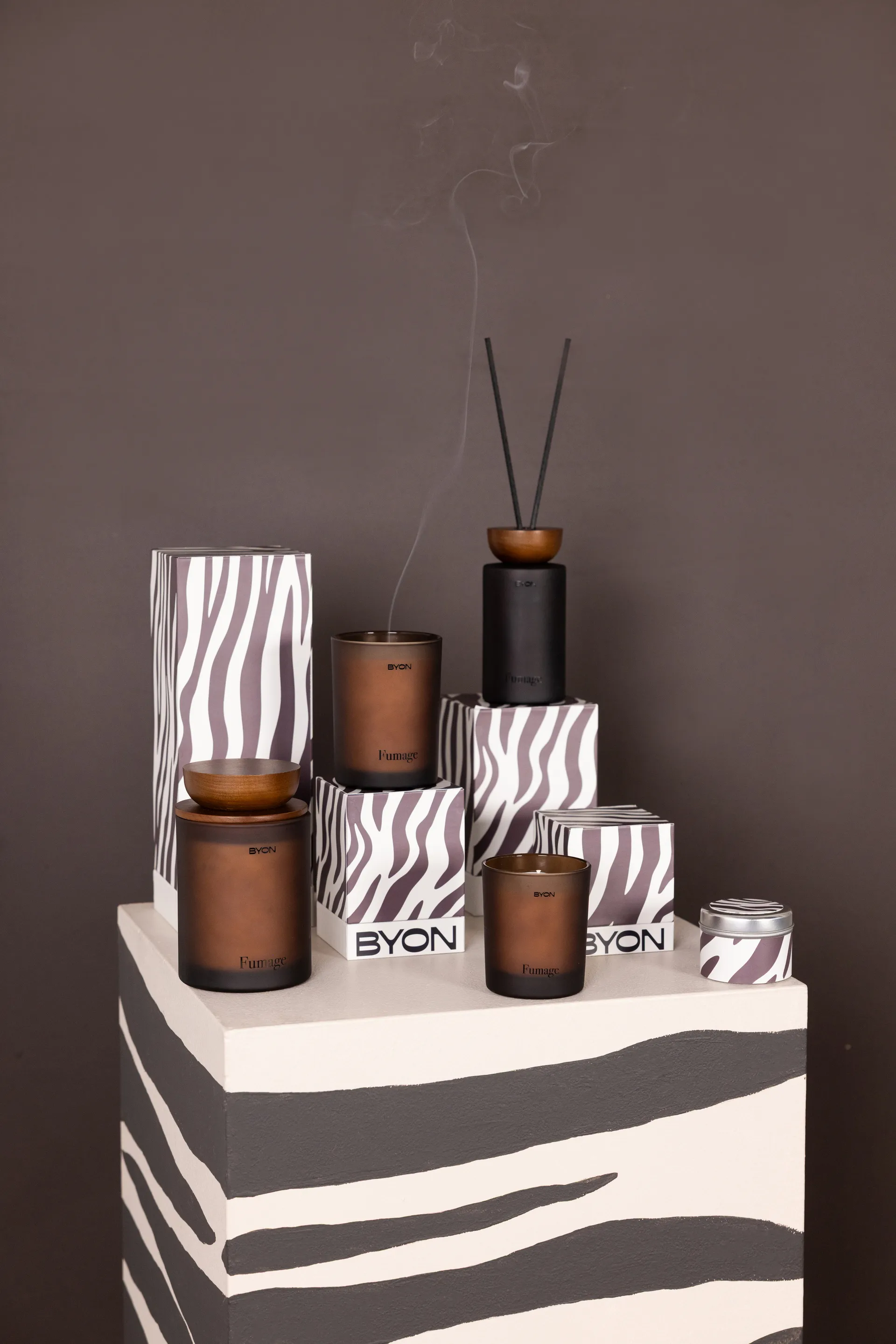 Vela aromática Fumage, 55 h Byon