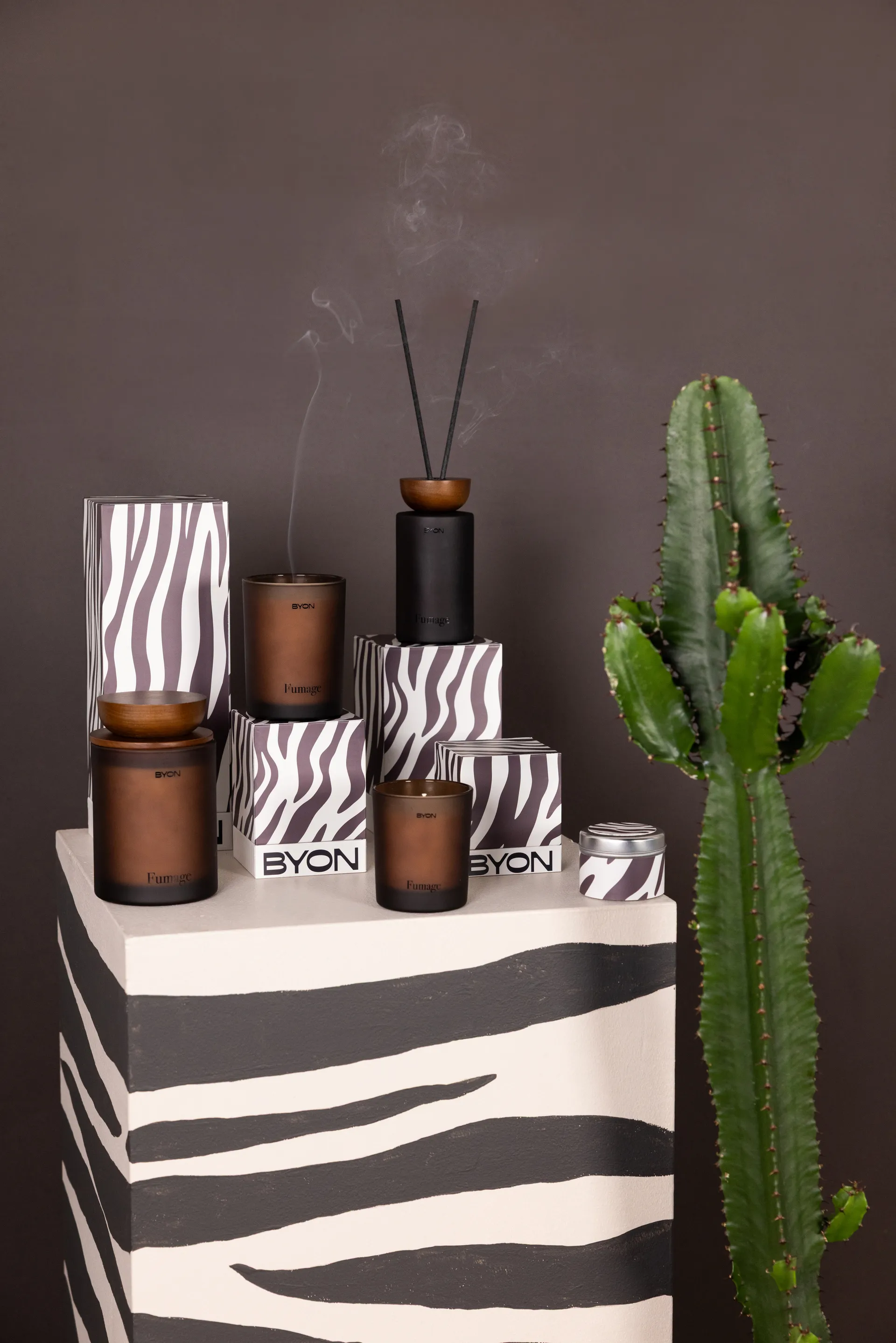 Vela aromática Fumage, 55 h Byon