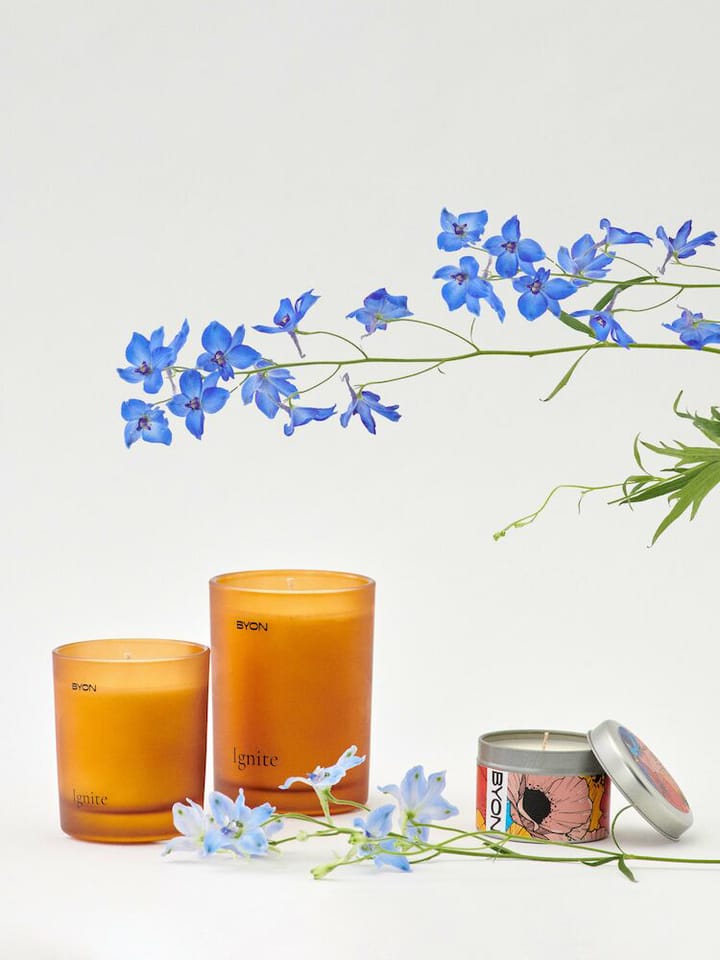 Vela aromática Ignite, 12 horas Byon