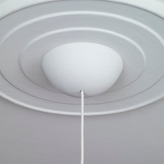 Florón para lámpara de techo CableCup - blanco - CableCup