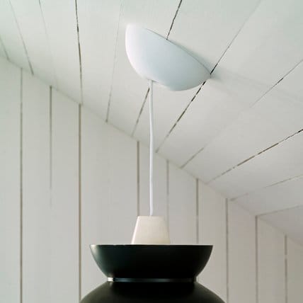 Florón para lámpara de techo CableCup - blanco - CableCup