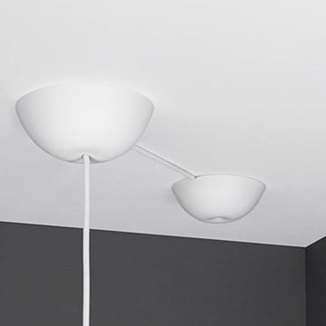 Florón para lámpara de techo CableCup Hide - blanco - CableCup