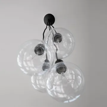 Florón para lámpara Quattro - negro - CableCup