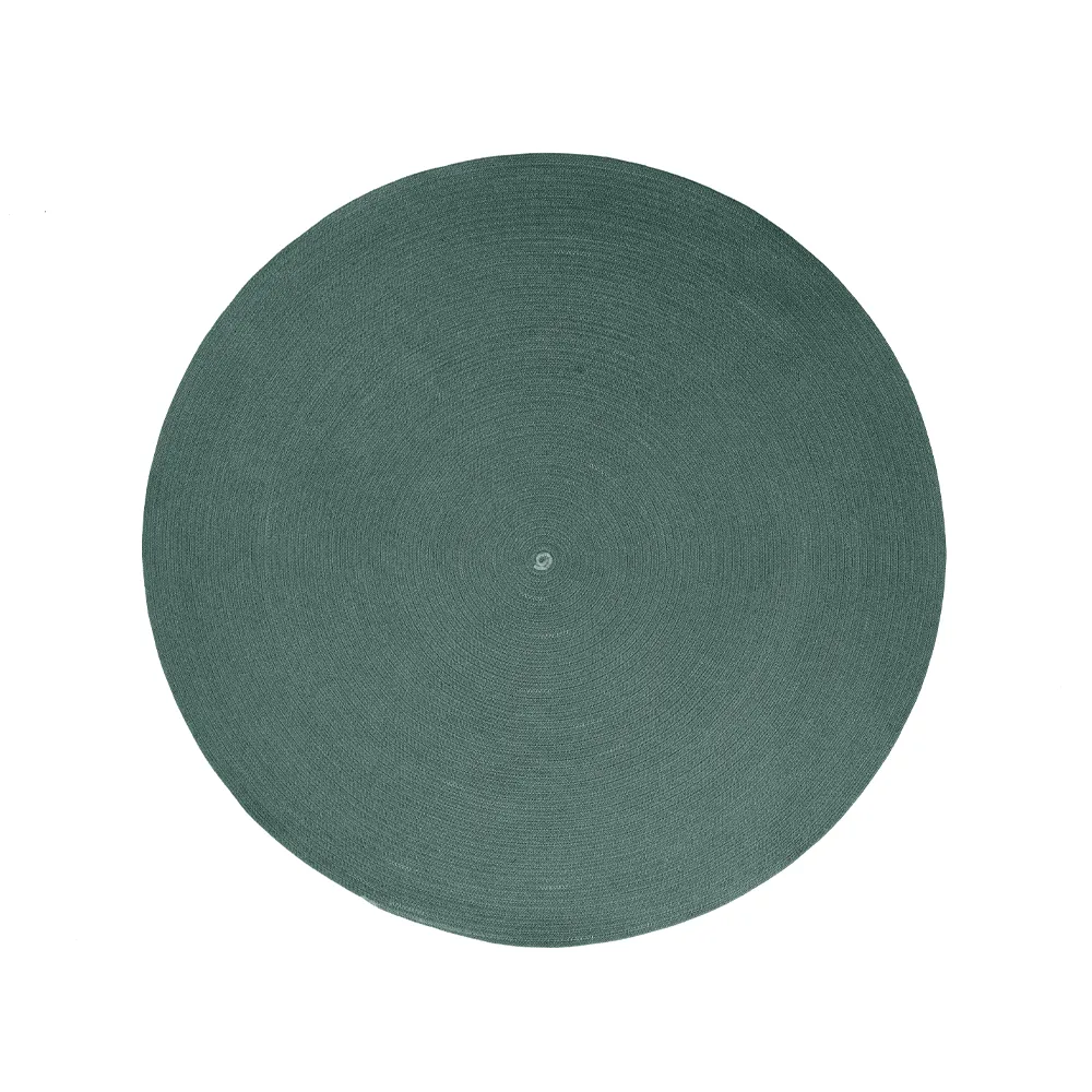 Alfombra Circle redonda, Dark green, Ø140cm Cane-line