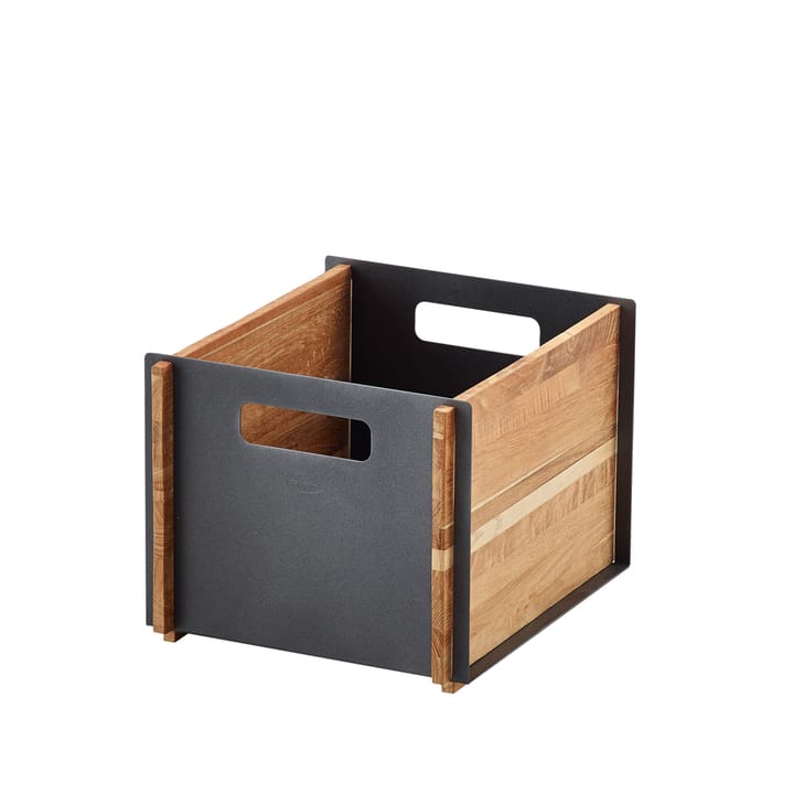 Almacenaje Box - Lava grey, teak - Cane-line