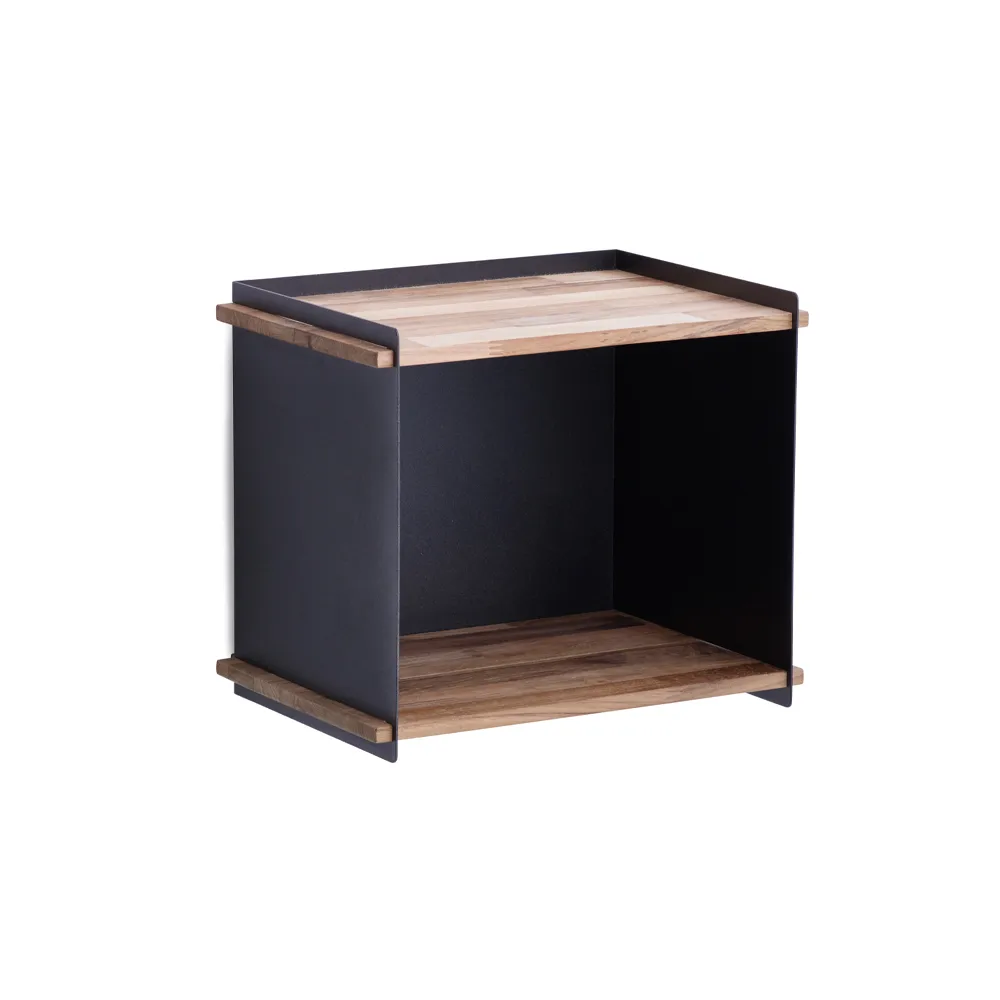 Almacenaje Box Wall, Lava grey, teak Cane-line
