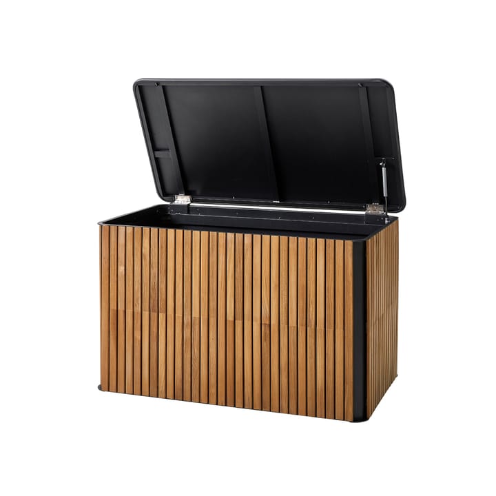 Baúl exterior Combine, Teak, lava grey, pequeño Cane-line
