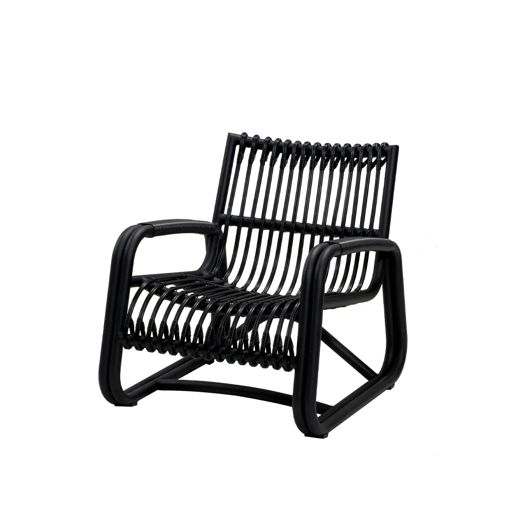 Butaca Curve, Lava grey Cane-line