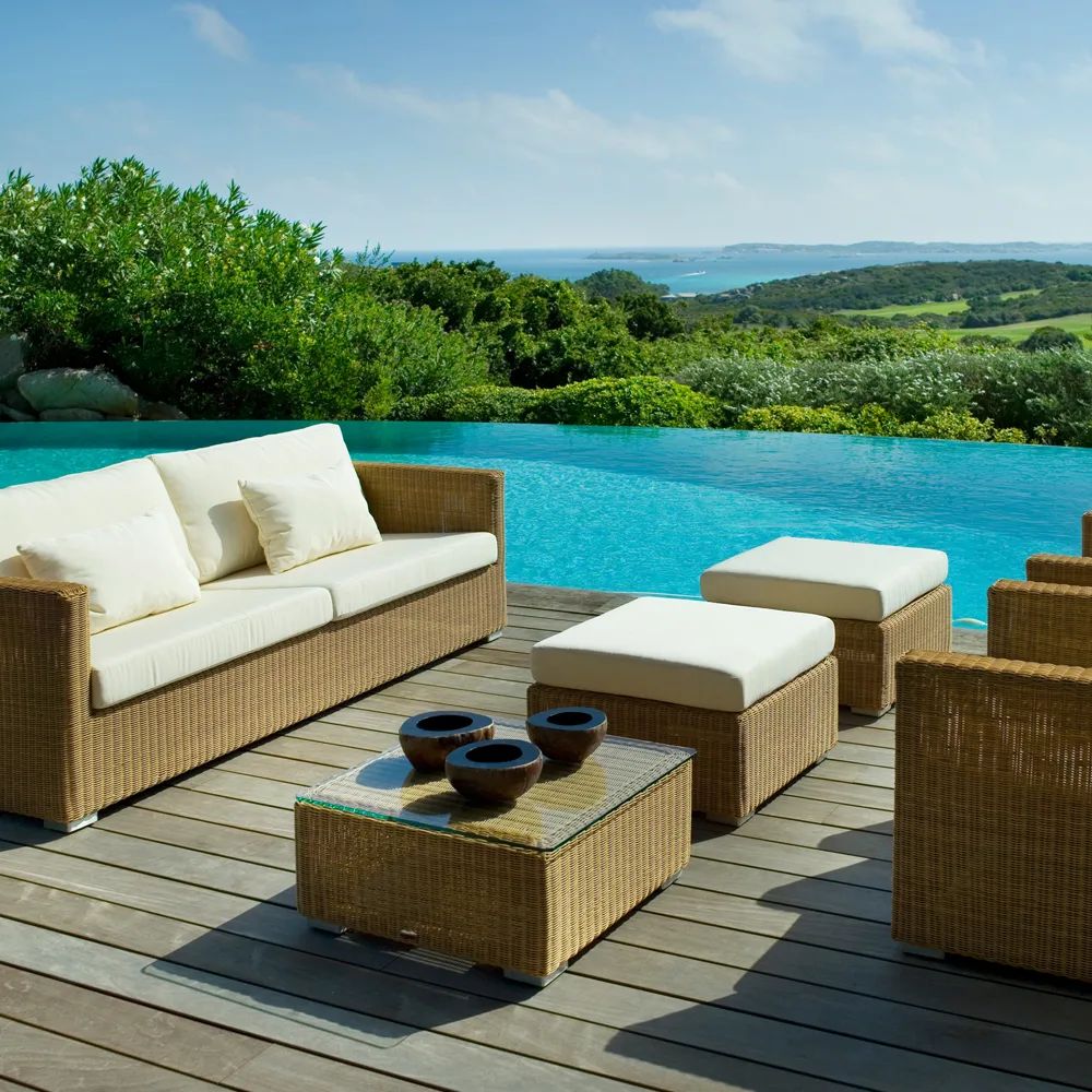 Butaca Lounge Chester, Graphite Cane-line