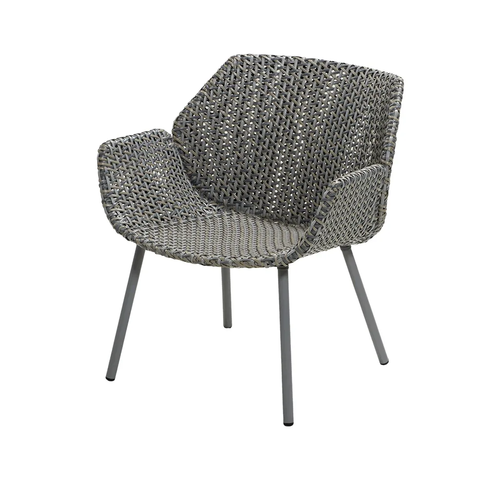 Butaca Lounge Vibe, Light grey/grey/taupe Cane-line