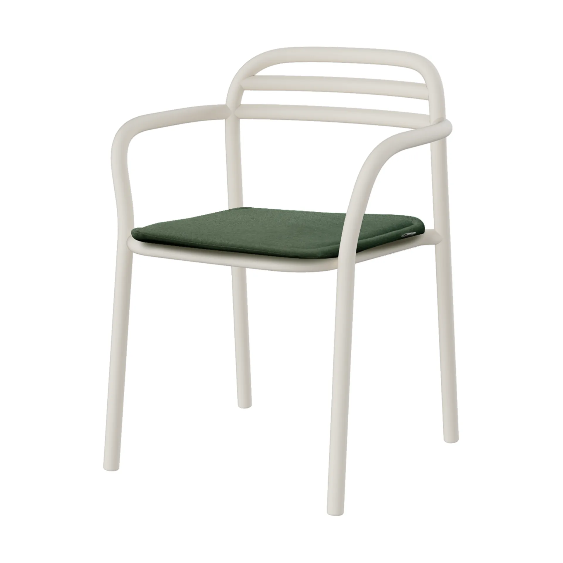 Cojín de asiento Bliss para silla, Light green, 40×41 cm Cane-line