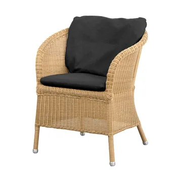 Cojín de respaldo Derby/Lansing para silla/sofá - Cane-line Natté black - Cane-line