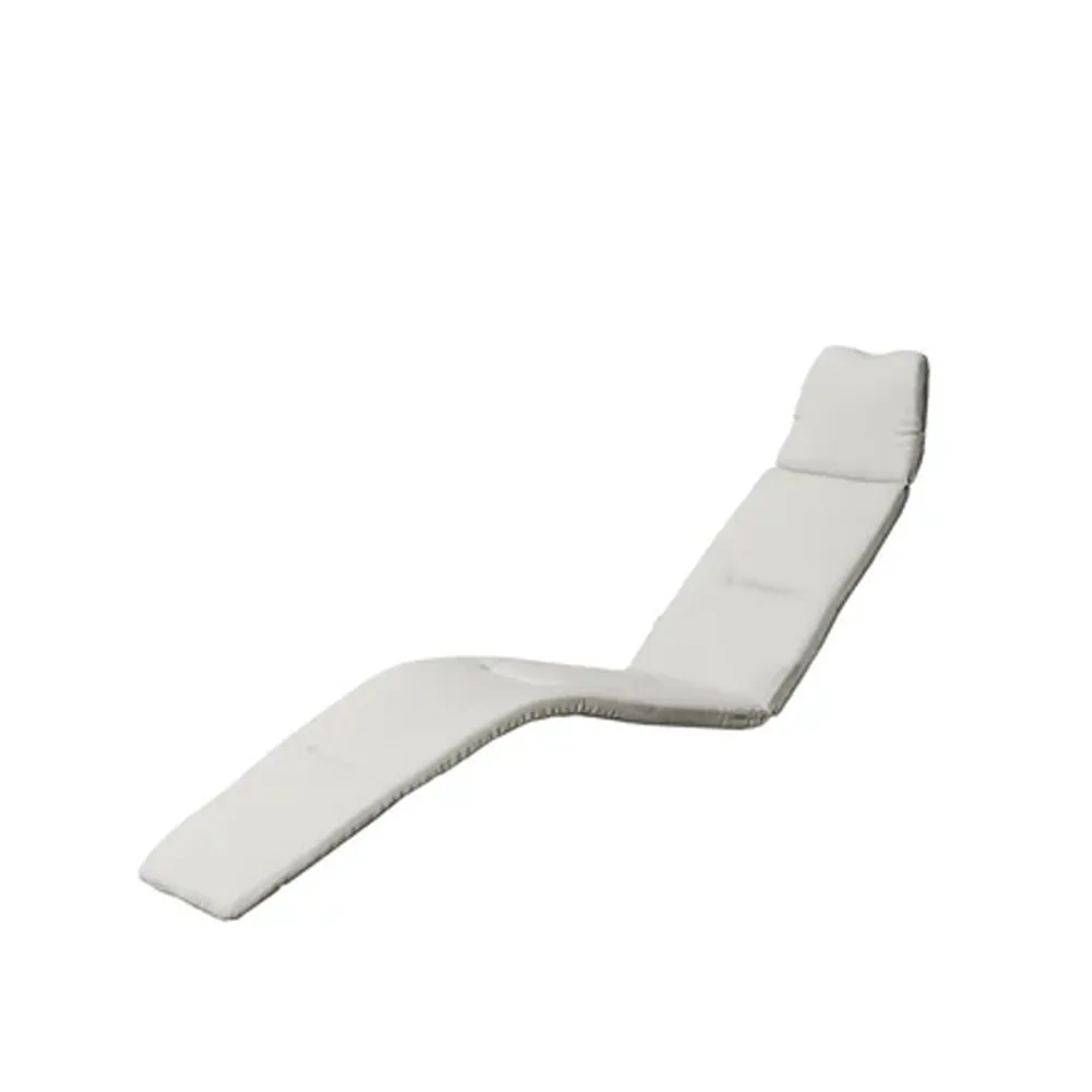 Cojín para silla de sol Sunrise, Cane-Line Natté white Cane-line