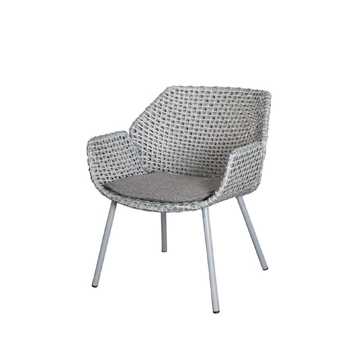 Cojín para sillón lounge Vibe - Cane-Line wove dark grey - Cane-line