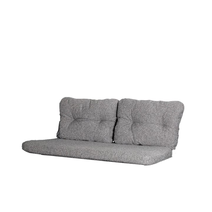 Cojín para sofá Ocean, Cane-Line wove dark grey, izquierdo/derecho Cane-line