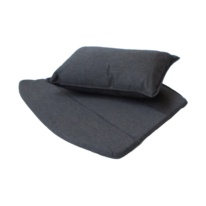 Conjunto de cojines para Butaca Lounge Breeze - Cane-line Natté black - Cane-line