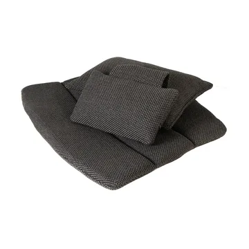 Conjunto de cojines para Butaca Lounge Breeze respaldo alto - Focus grey - Cane-line