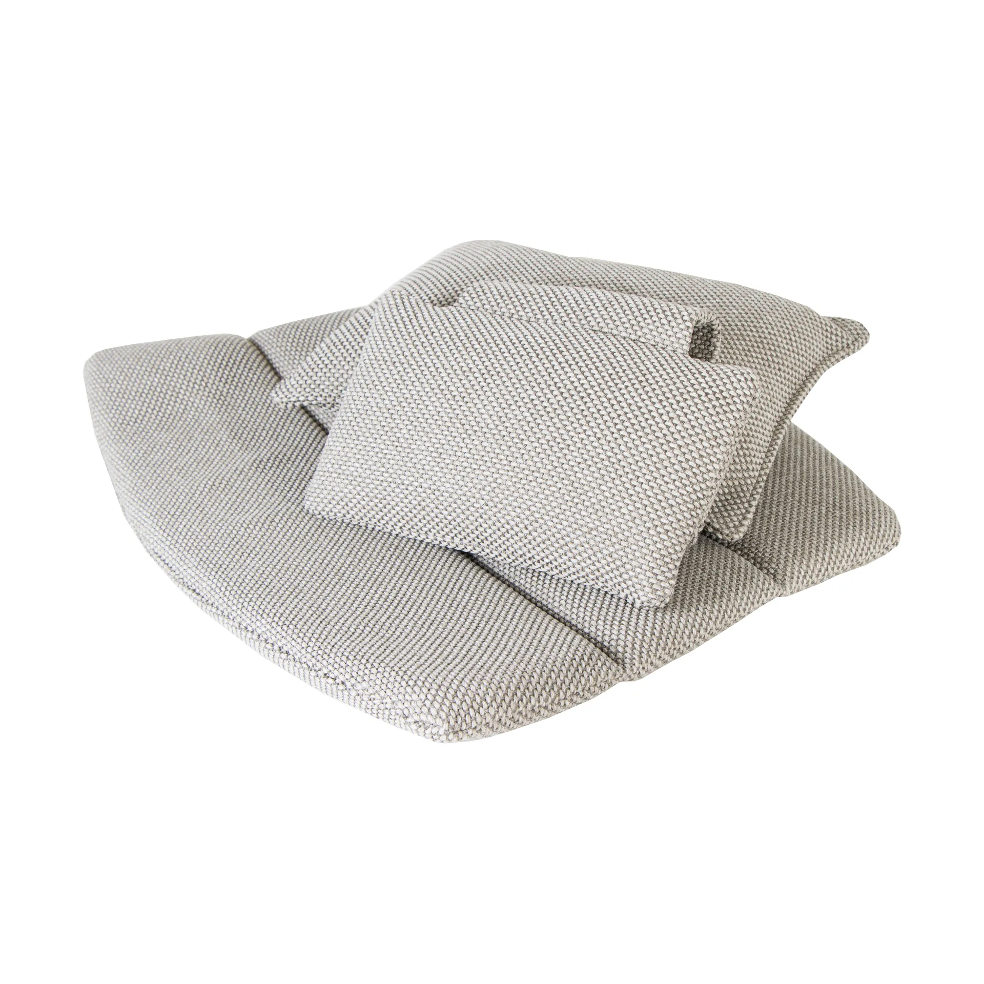 Conjunto de cojines para Butaca Lounge Breeze respaldo alto, Focus light grey Cane-line