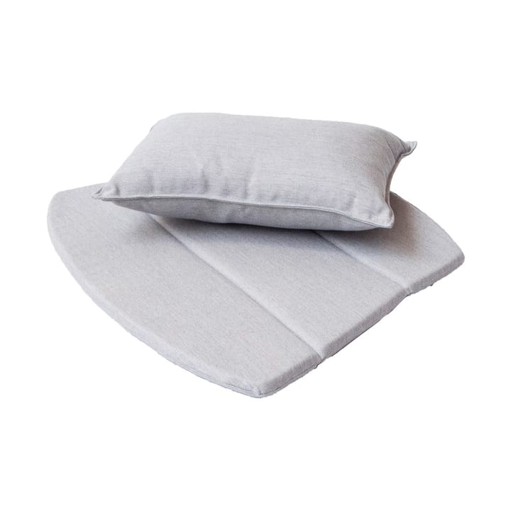 Conjunto de cojines para sillón lounge Breeze, Cane-line Natté light grey Cane-line