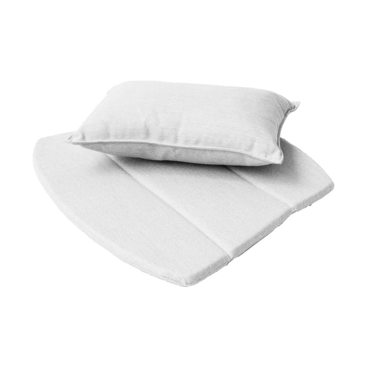 Conjunto de cojines para sillón lounge Breeze - Cane-line Natté white - Cane-line