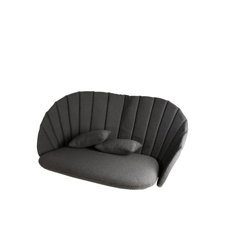 Juego de cojines para sofá de 2 plazas Peacock - Focus dark grey - Cane-line