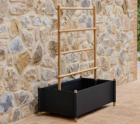 Macetero Sticks 57x103 cm, Lava grey Cane-line