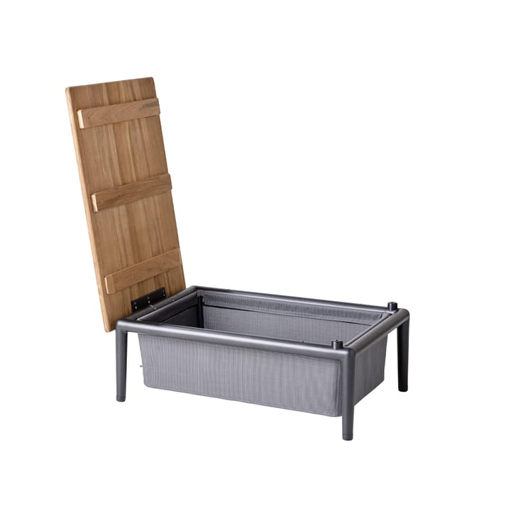 Mesa auxiliar Conic, Grey, teak Cane-line