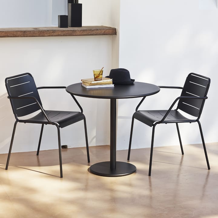 Mesa de café Go Ø80 cm, Light grey-white Cane-line