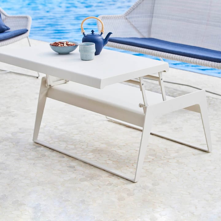 Mesa de centro Chill Out - White, dubbel - Cane-line