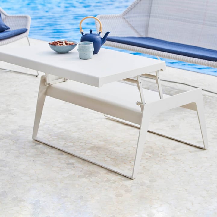 Mesa de centro Chill Out, White, sencillo Cane-line