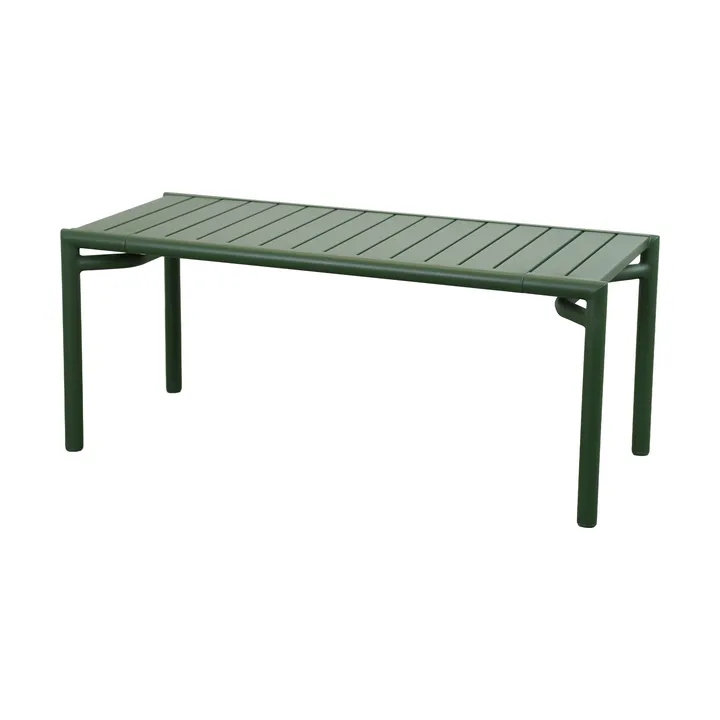 Mesa de centro/banco Bliss  - Dark green, 107×39×44 cm - Cane-line