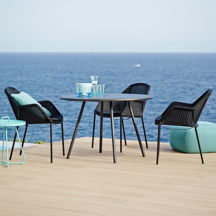 Mesa de comedor Area, Lava grey Cane-line