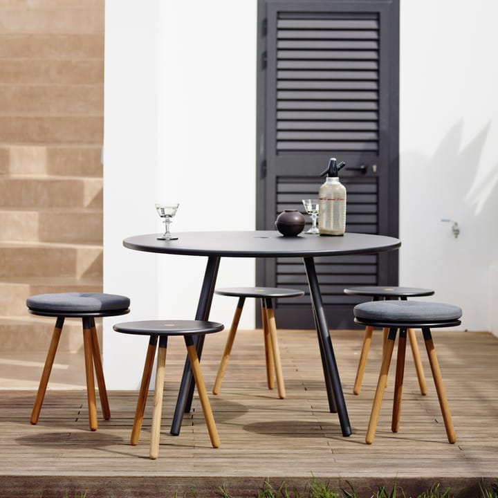 Mesa de comedor Area, White Cane-line