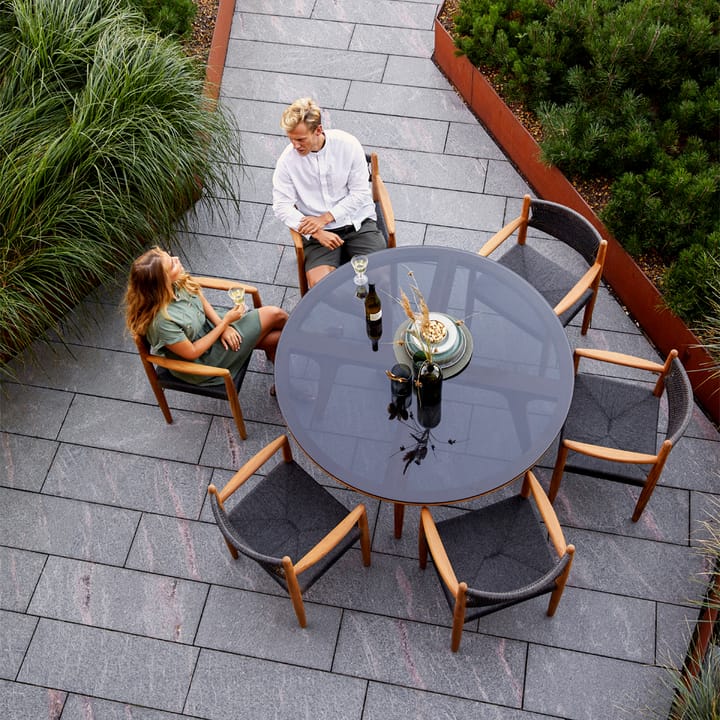 Mesa de comedor Aspect redonda, Travertine Cane-line