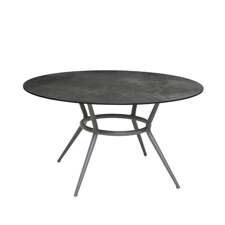 Mesa de comedor Joy redonda - Dark grey-gris claro Ø144 cm - Cane-line